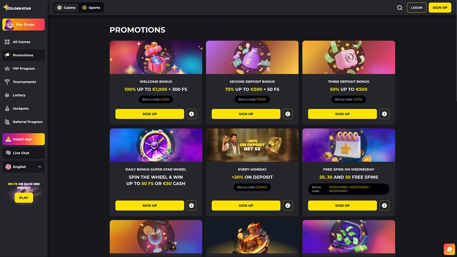 Golden Star Casino Mobile App: Play Anywhere, Anytime
